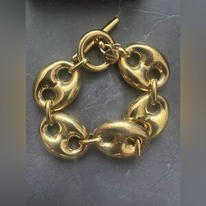 Mia Fiore Dyadema 18k gold plated bronze bracelet made in Italy